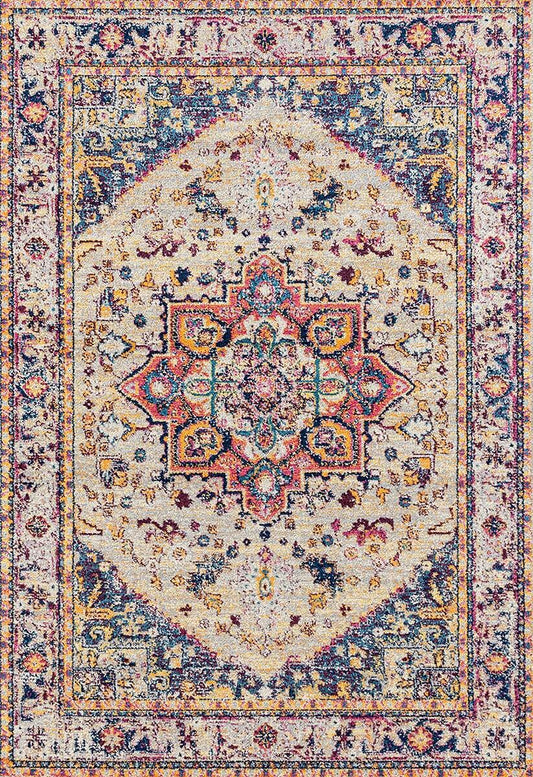 United Weavers Abigail Zariah Cream (713-20990) Vintage / Distressed Area Rug