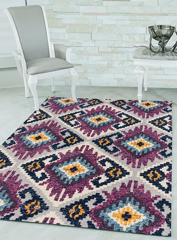 United Weavers Abigail Willa Plum (713-21482) Southwestern Area Rug