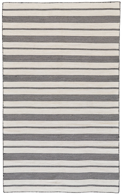 Feizy Duprine 0560F Black/White Area Rug