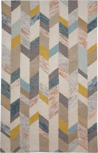 Feizy Arazad 8446F Blue/Gold Area Rug