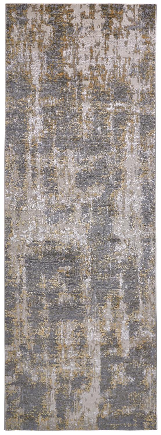 Feizy Waldor 3969F Gray/Gold Area Rug