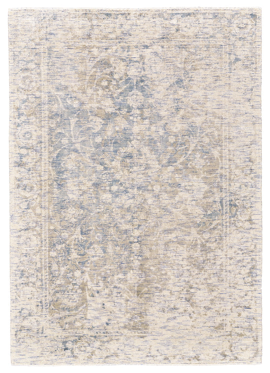 Feizy Reagan 8685F Ivory/Blue Area Rug