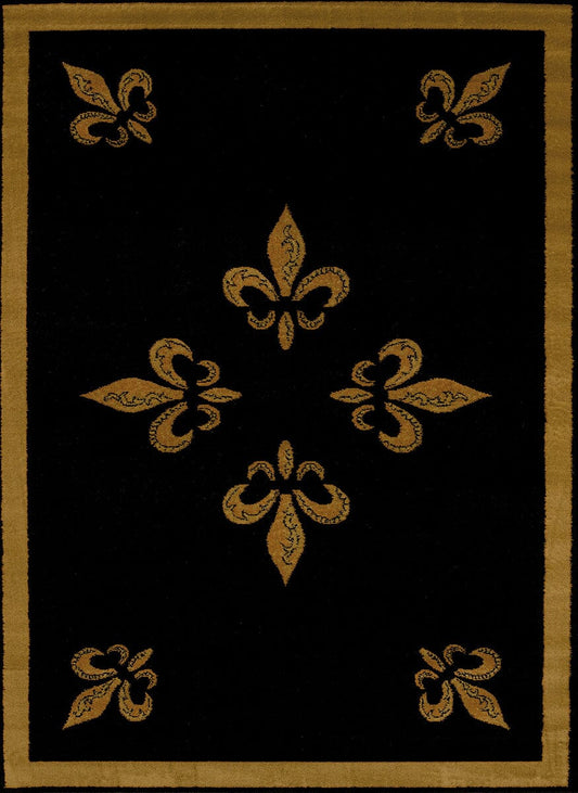 United Weavers Affinity Fdl Black (750-00570) Area Rug