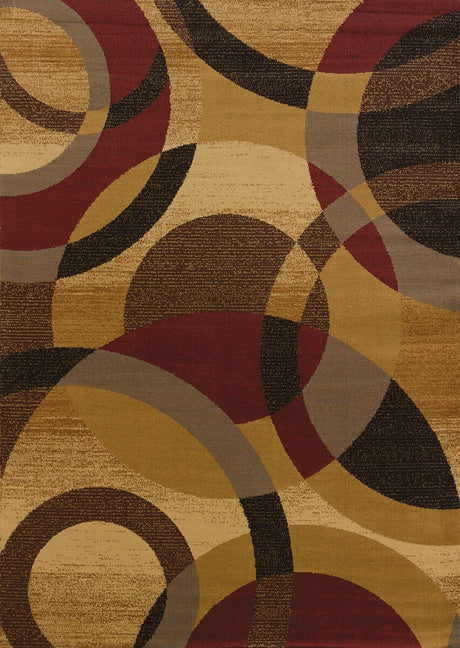 United Weavers Affinity Ricochet Gold (750-00918) Rugs.