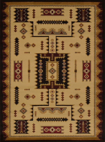 United Weavers Affinity Coltan Ivory (750-01815) Southwestern Area Rug