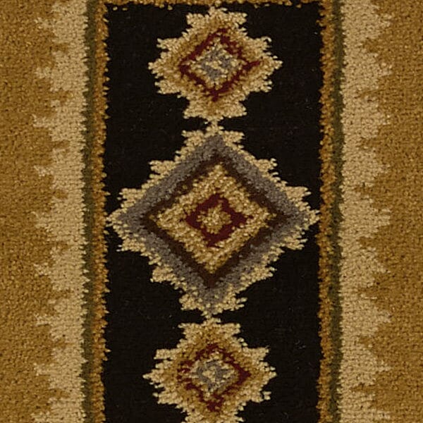 United Weavers Affinity Coltan Black (750-01870) Southwestern Area Rug