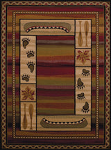 United Weavers Affinity Canoe Sunset Lodge (750-04043) Rugs.