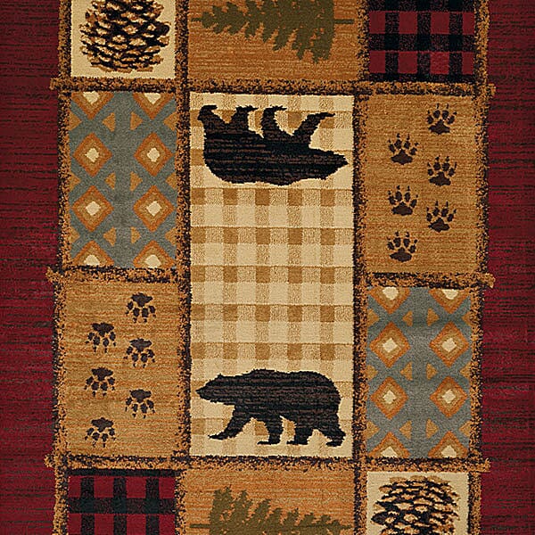 United Weavers Affinity Lodge Mosaic Multi (750-05775) Rugs.