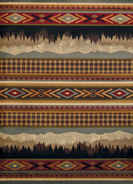 United Weavers Affinity Spring Mountain Multi (750-06175) Rugs.