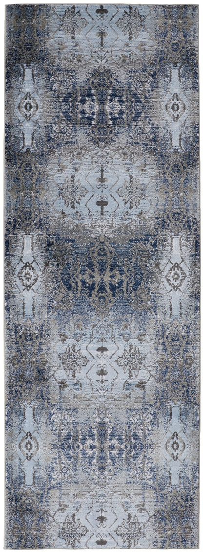 Feizy Gaspar 3834F Blue Area Rug