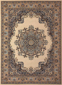 United Weavers Dallas Floral Kirman Ivory (851-10115) Area Rug