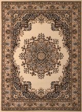 United Weavers Dallas Floral Kirman Ivory (851-10115) Rugs.