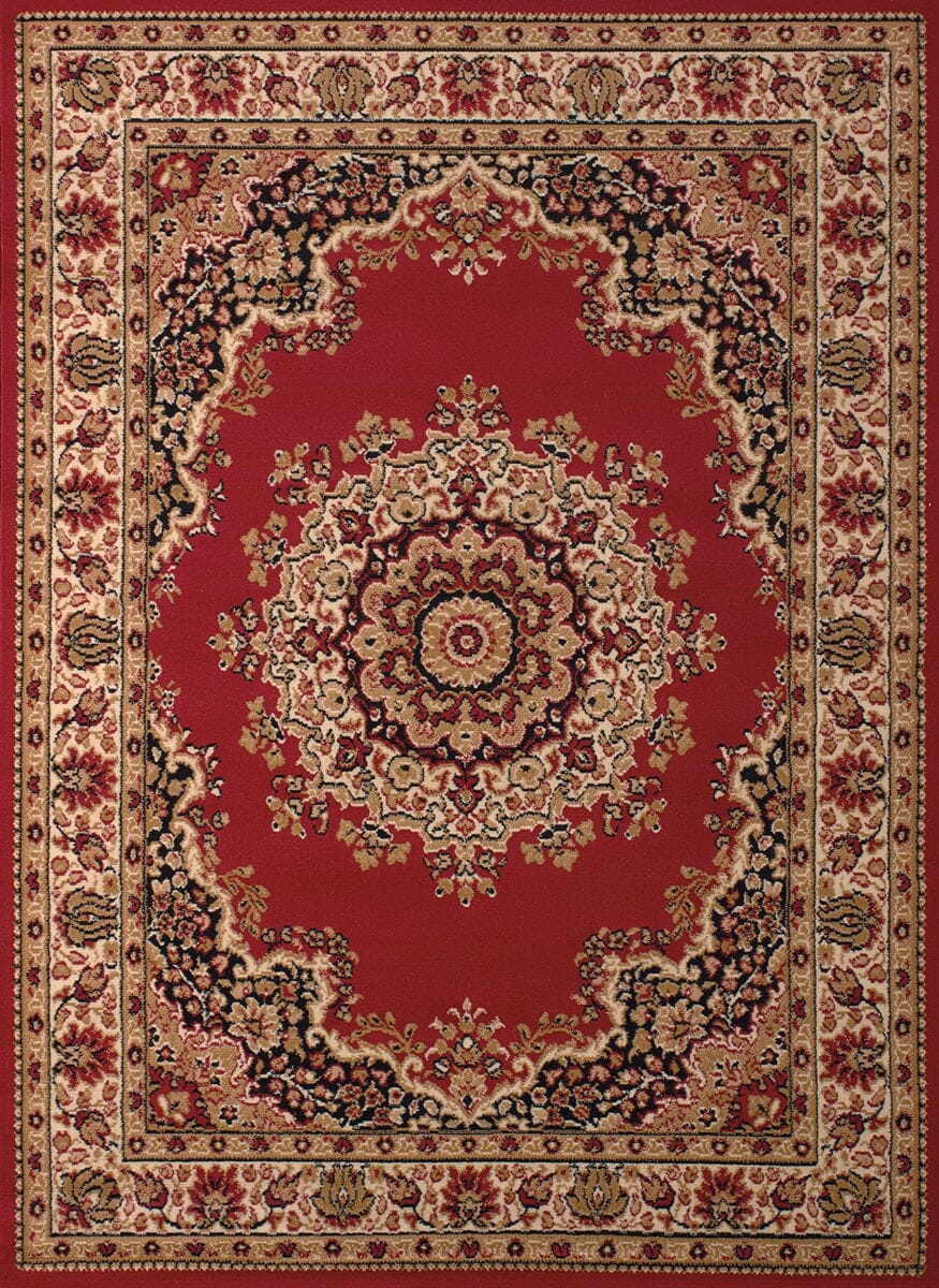 United Weavers Dallas Floral Kirman Red (851-10130) Rugs.