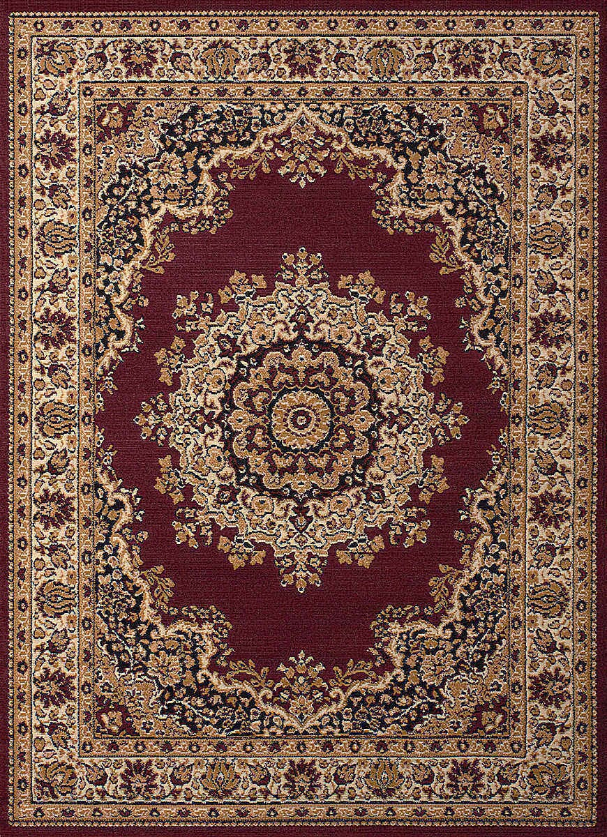United Weavers Dallas Floral Kirman Burgundy (851-10134) Rugs.