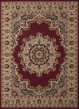 United Weavers Dallas Floral Kirman Burgundy (851-10134) Rugs.