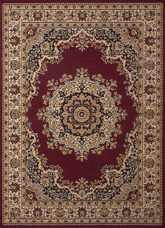 United Weavers Dallas Floral Kirman Burgundy (851-10134) Area Rug