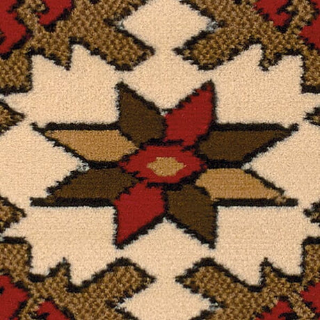 United Weavers Dallas Tres Red (851-10230) Southwestern Area Rug