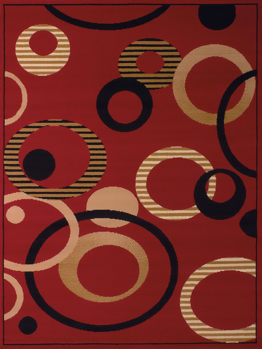 United Weavers Dallas Hip Hop Red (851-10430) Rugs.