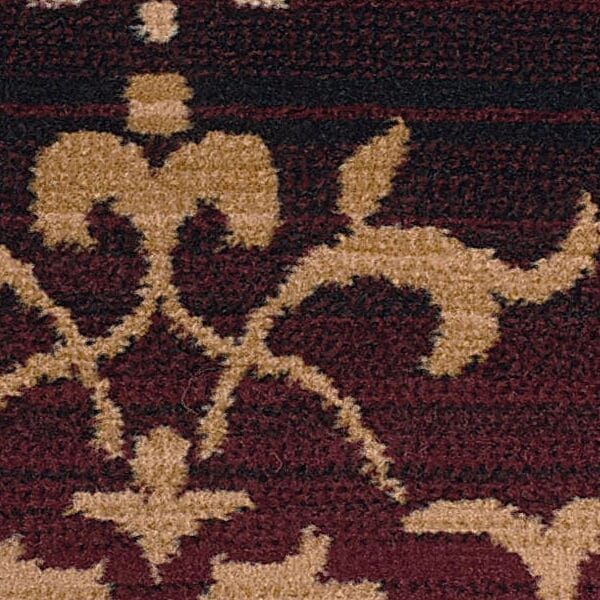 United Weavers Dallas Countess Burgundy (851-10734) Damask Area Rug