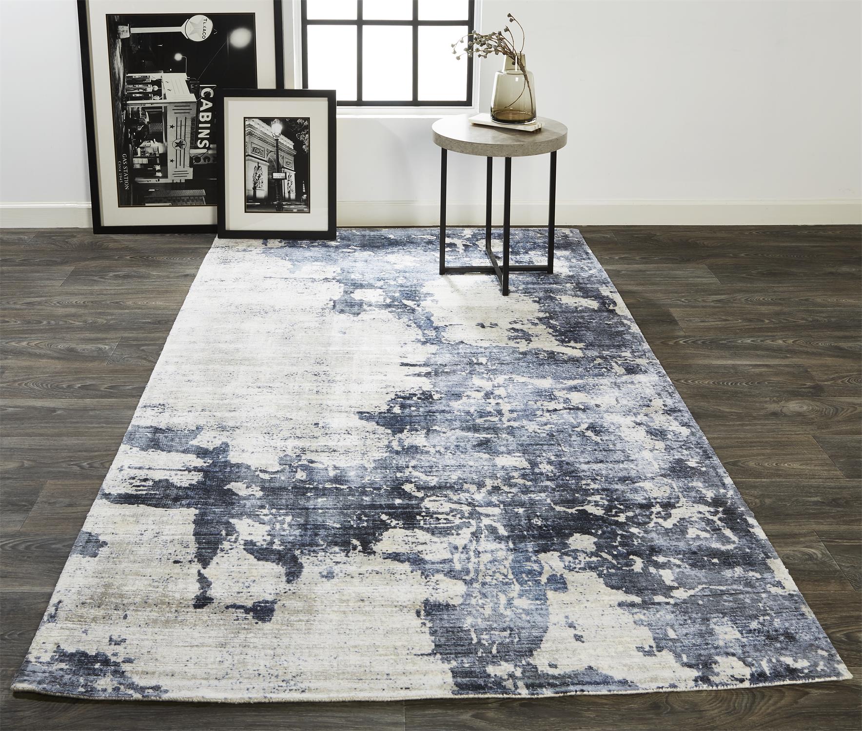 Feizy Emory 8661F Blue Area Rug