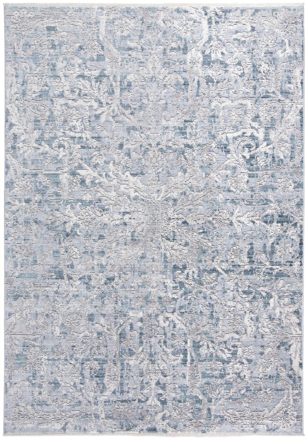 Feizy Cecily 3574F Teal/Gray Area Rug