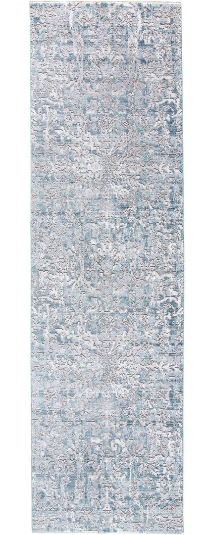 Feizy Cecily 3574F Teal/Gray Area Rug