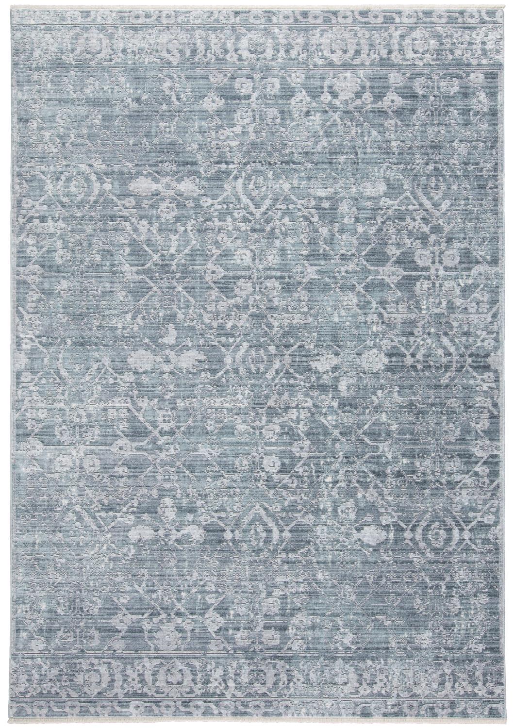 Feizy Cecily 3595F Teal/Gray Area Rug