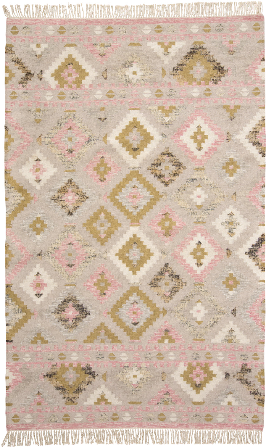 Feizy Savona Iii 0791F Ivory/Pink Area Rug