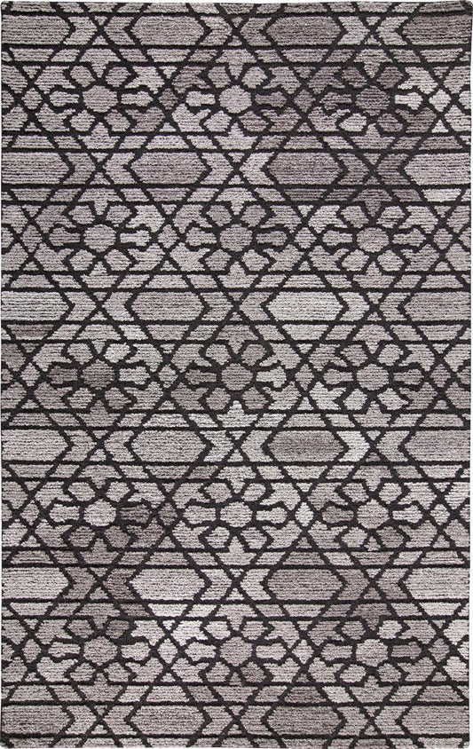 Feizy Asher 8766F Gray/Black Area Rug