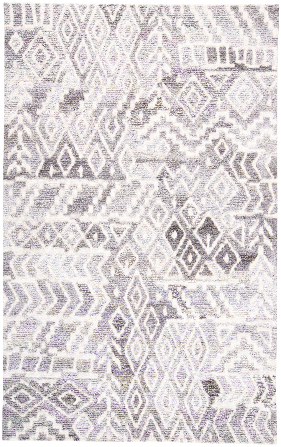 Feizy Asher 8771F Gray/White Area Rug