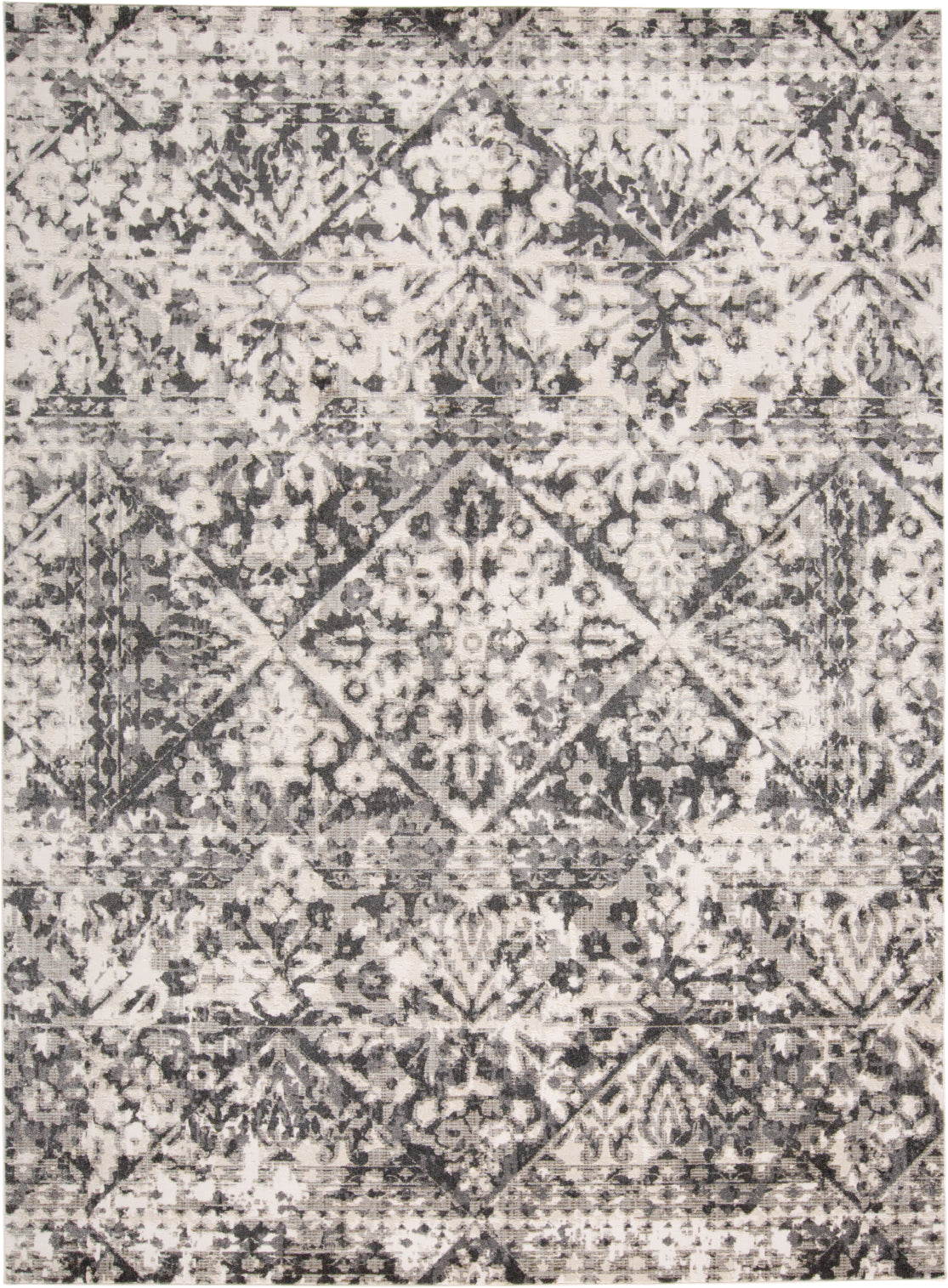 Feizy Kano 3876F Gray/Ivory Area Rug