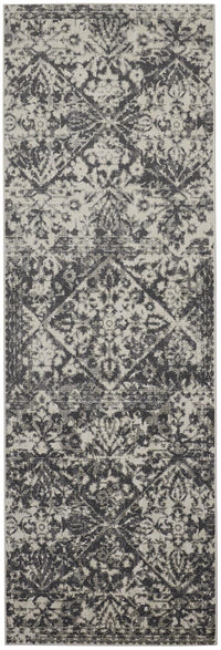 Feizy Kano 3876F Gray/Ivory Area Rug