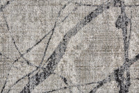 Feizy Kano 3877F Gray Area Rug