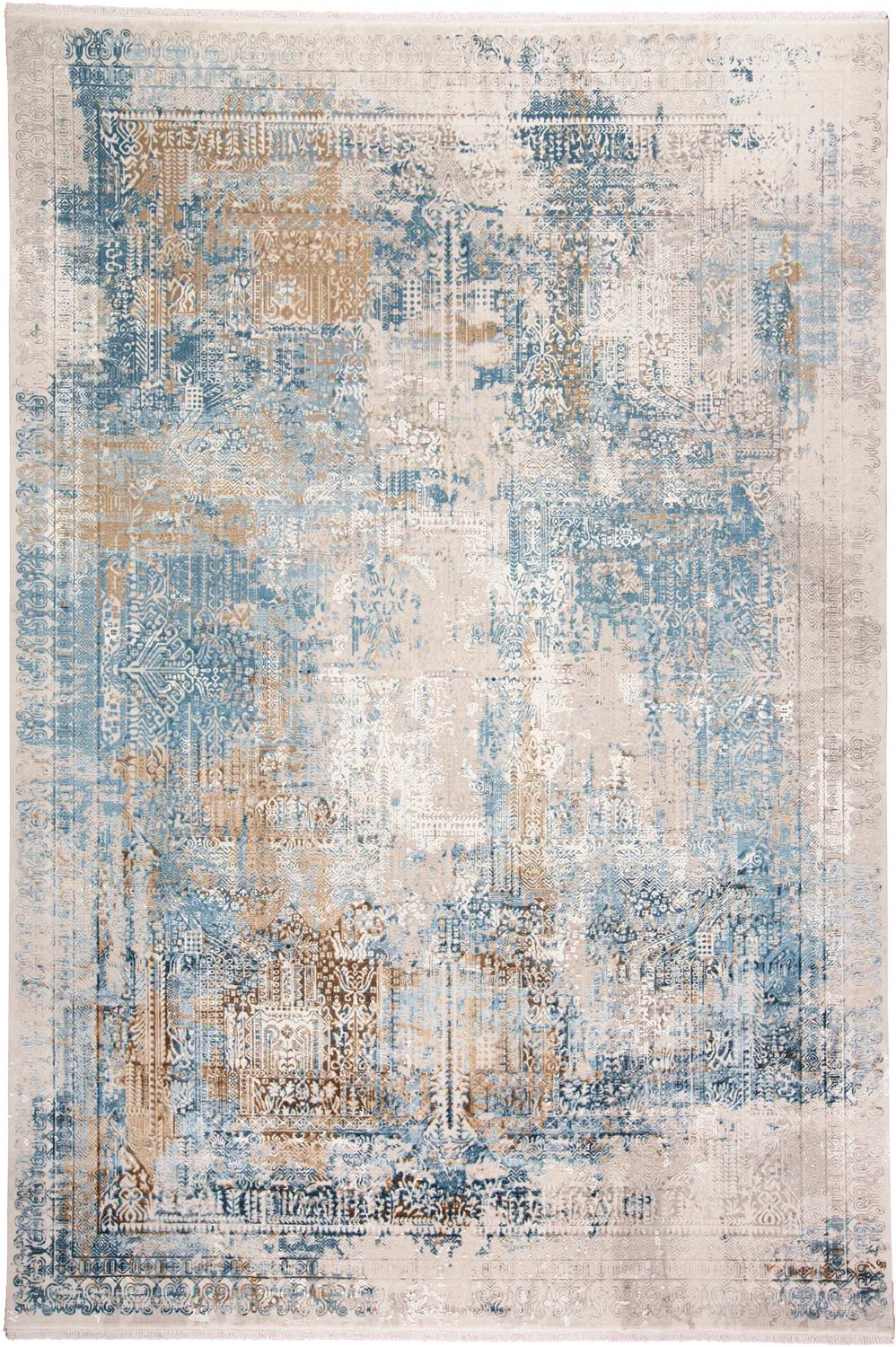 Feizy Cadiz 3890F Blue/Gray Area Rug