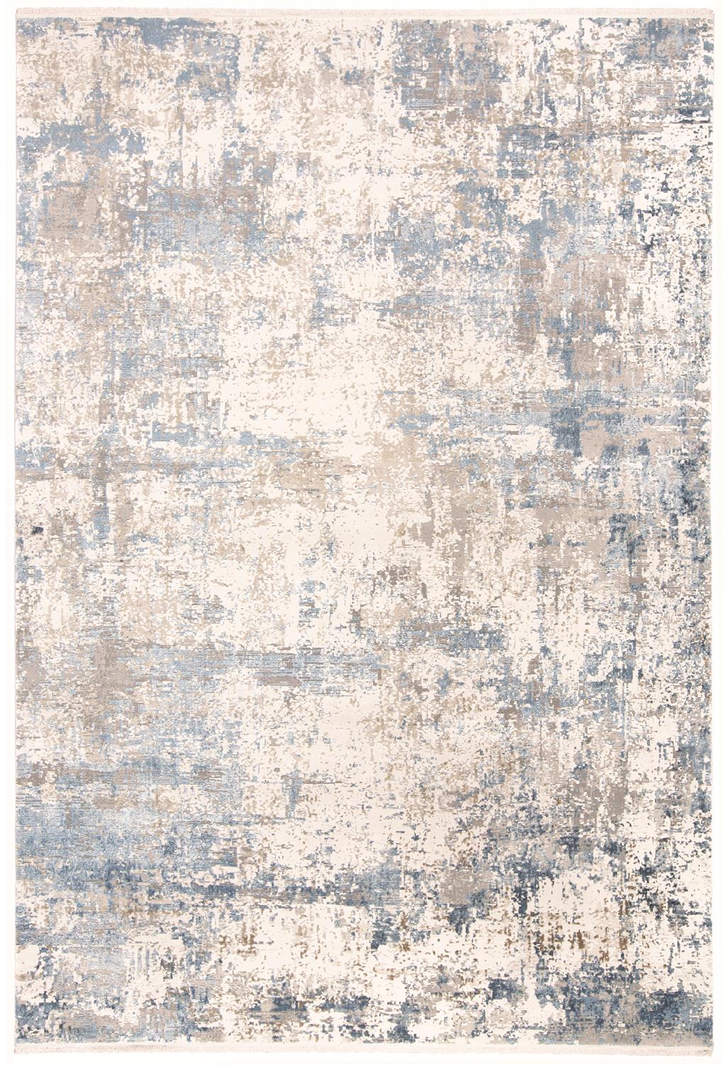 Feizy Cadiz 3891F Ivory/Blue Area Rug