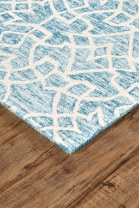 Feizy Rhett I8068 Blue/Ivory Area Rug