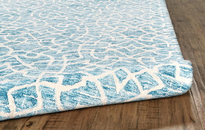 Feizy Rhett I8068 Blue/Ivory Area Rug