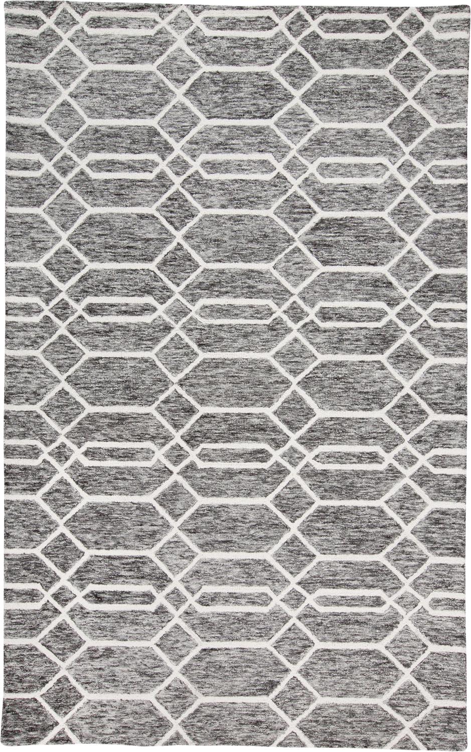 Feizy Belfort 8777F Gray/Ivory Area Rug