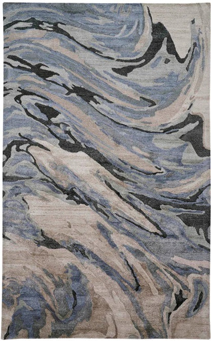 Feizy Dryden 8790F Blue/Beige Rugs