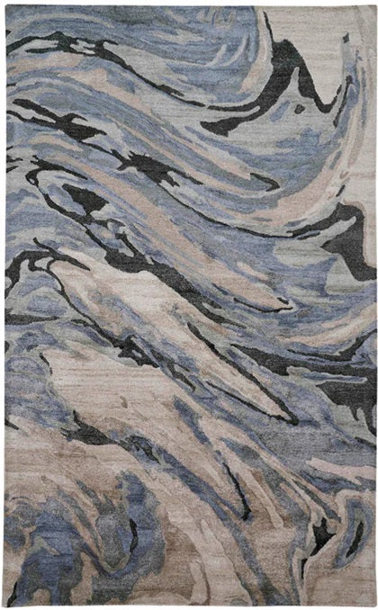 Feizy Dryden 8790F Blue/Beige Rugs