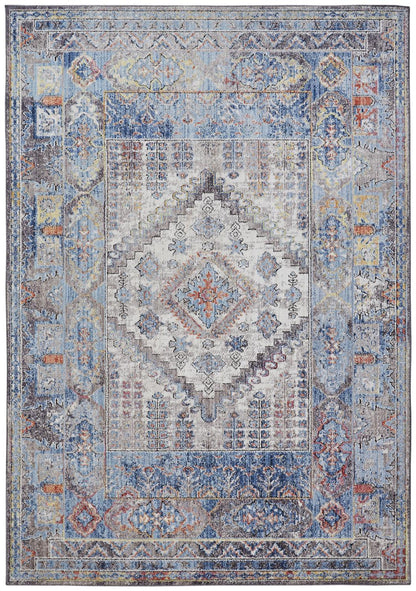 Feizy Armant 3904F Blue/Gray Area Rug