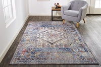 Feizy Armant 3904F Blue/Gray Area Rug