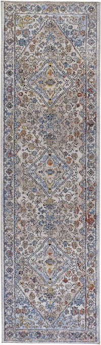 Feizy Armant 3905F Gray/Blue Area Rug