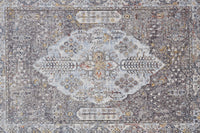 Feizy Armant 3906F Gray/Blue Area Rug