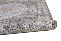 Feizy Armant 3906F Gray/Blue Area Rug