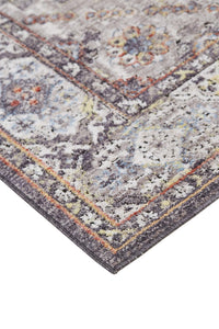 Feizy Armant 3907F Gray/Purple Area Rug