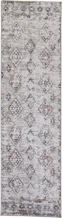 Feizy Armant 3910F Gray Area Rug