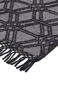 Feizy Phoenix 0807F Gray/Black Area Rug