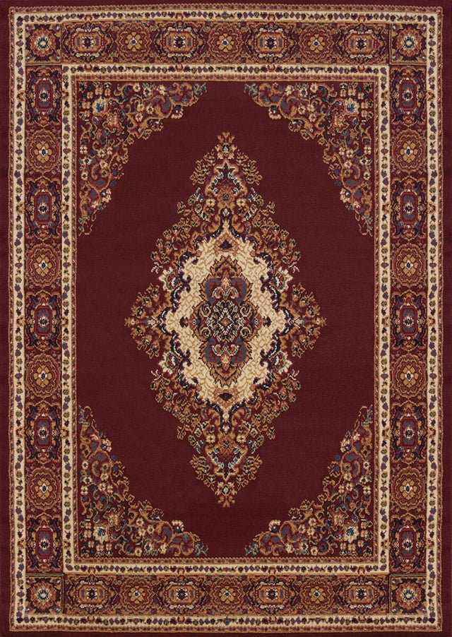 United Weavers Manhattan Cathedral Burgundy (040-35334) Area Rug