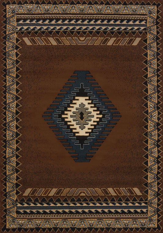 United Weavers Manhattan Tucson Brown (940-27050) Southwestern Area Rug